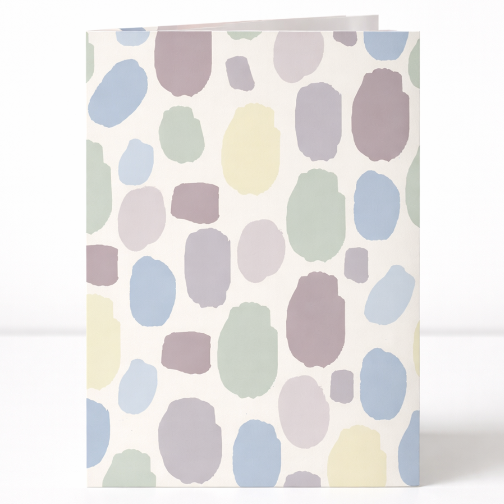 Stone Print - Sea mist Greeting Card
