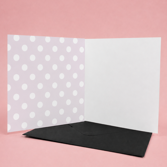 Mauve Magnolia Greeting Card