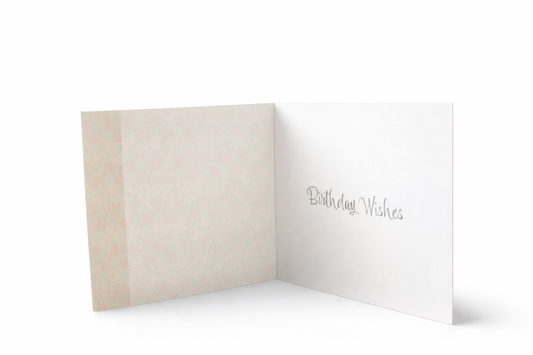 Palm Print Greeting Card