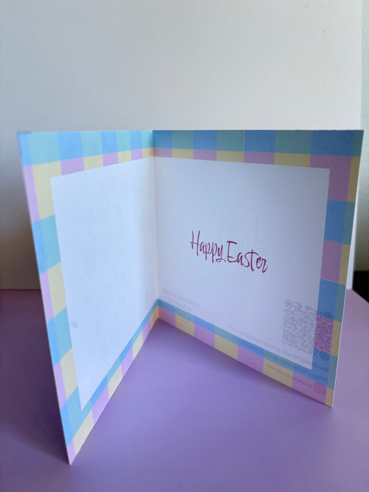 Easter Print Greeting Card