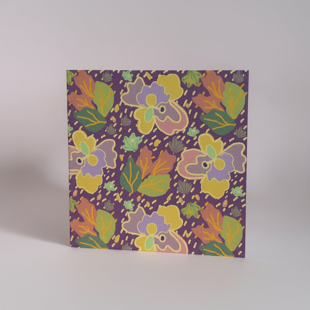 Emergency Card Kit - Retro Floral