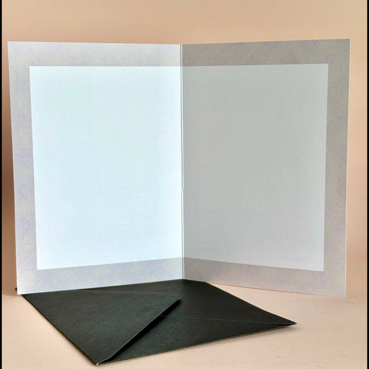 Stone Print - Sea mist Greeting Card