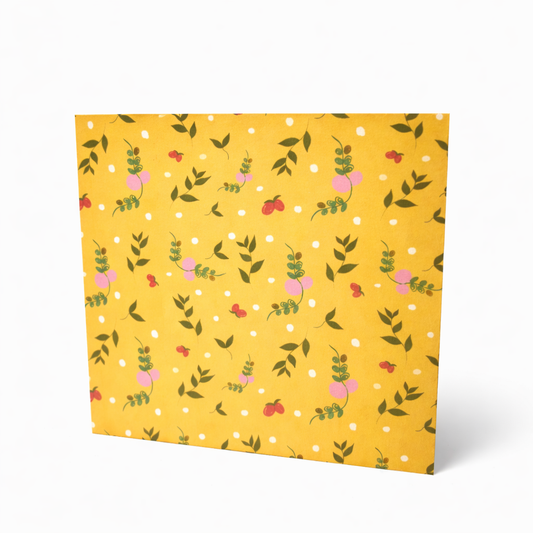 Wildflower Floral Blank Card