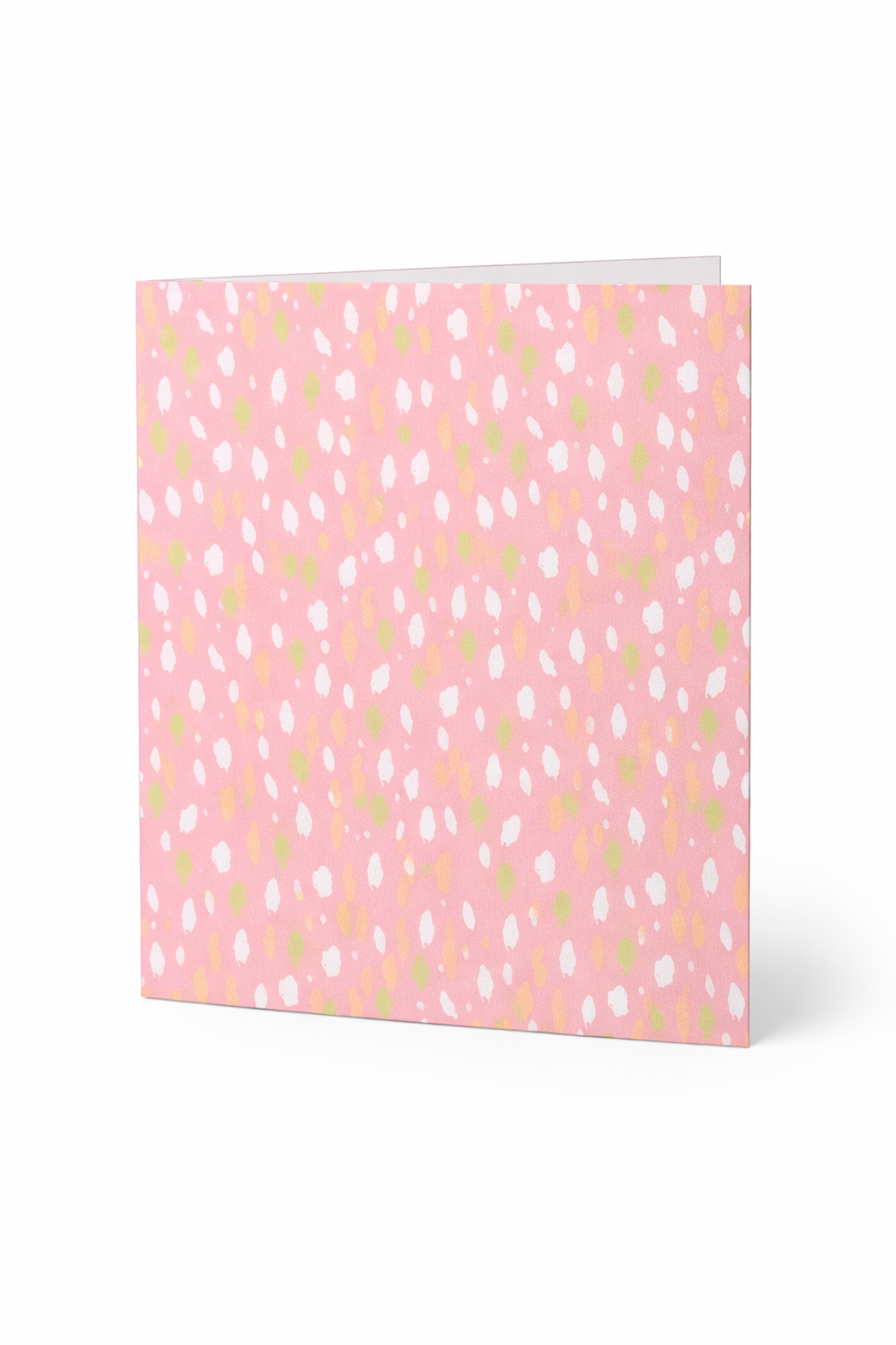 Confetti Print Blank Greeting Card