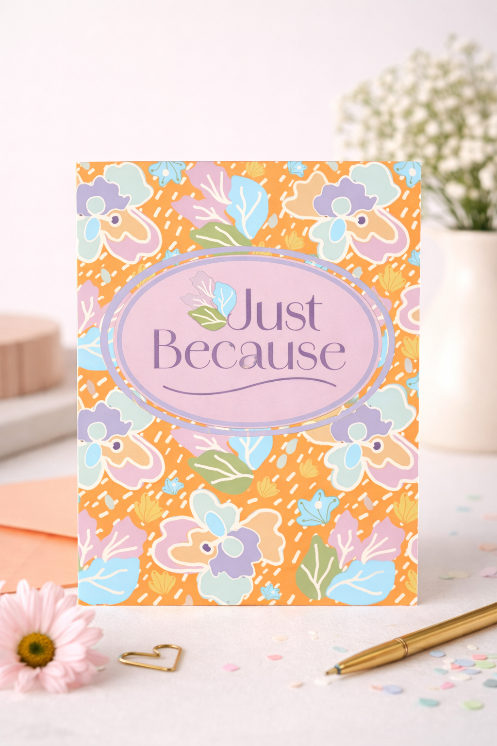 Emergency Card Kit - Retro Floral