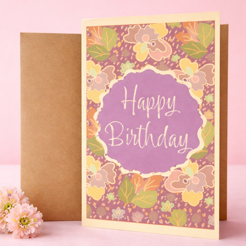 Emergency Card Kit - Retro Floral