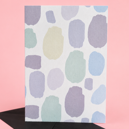 Stone Print - Sea mist Greeting Card