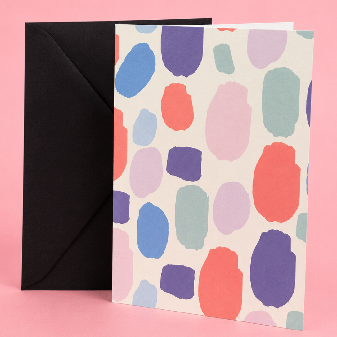 Stone Print - Candy Greeting Card