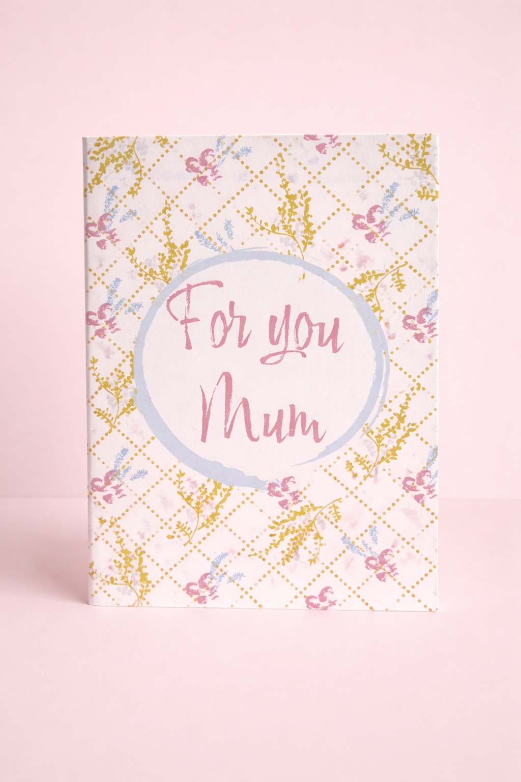 Mother's Day Floral Vine Print Card