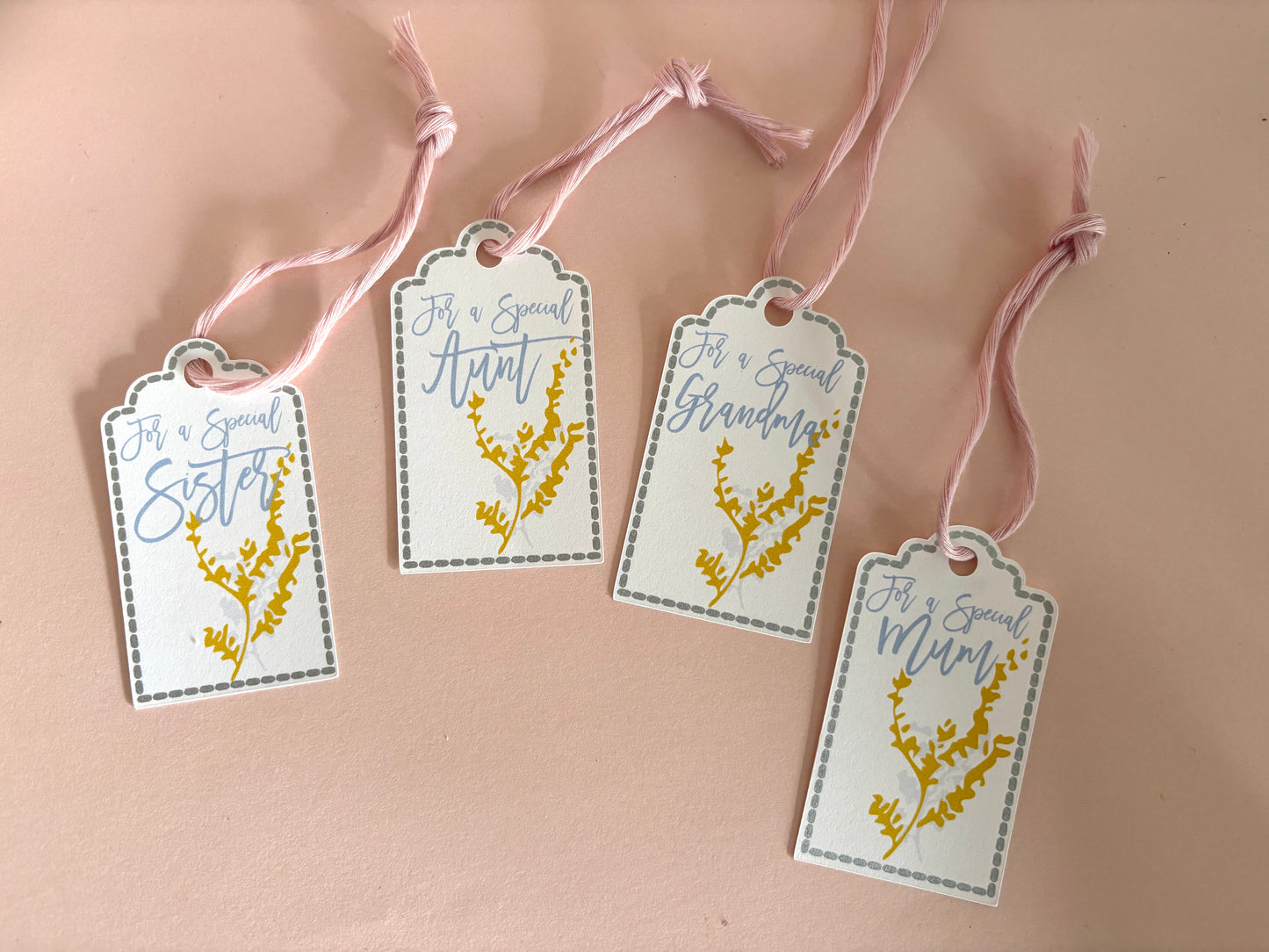 Mother's Day Gift Tags Assorted (Set of 4)