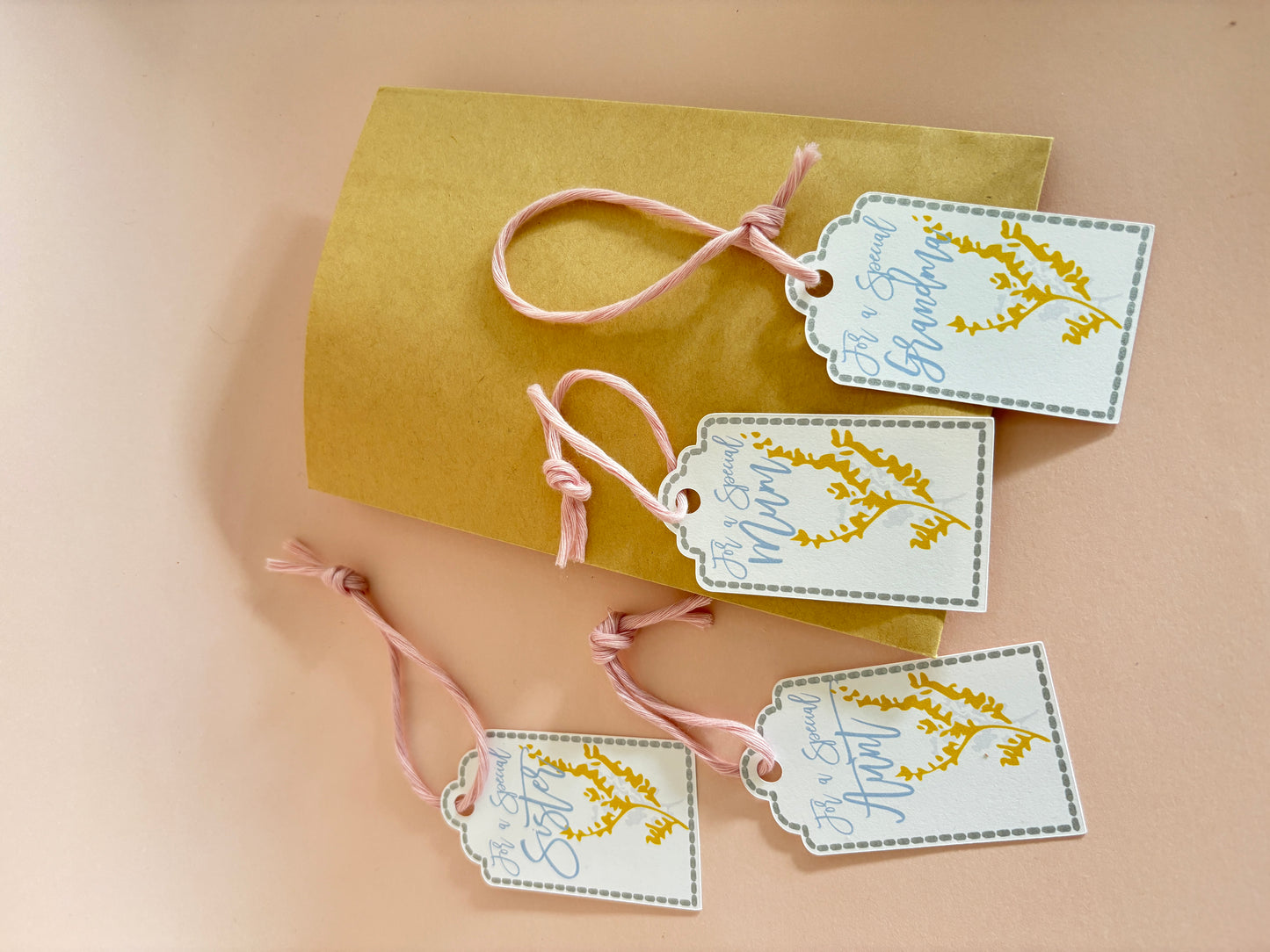 Mother's Day Gift Tags Assorted (Set of 4)