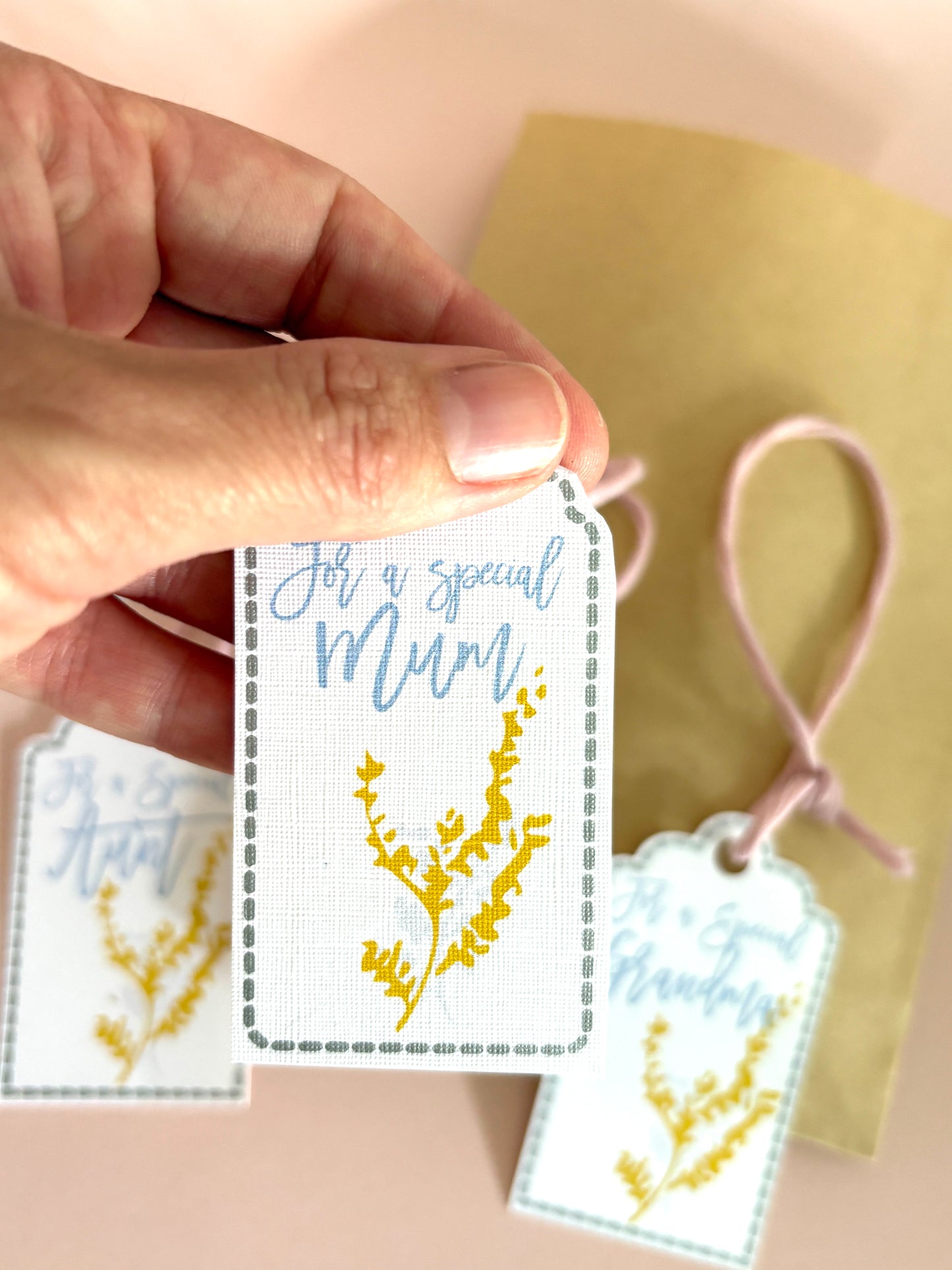 Mother's Day Gift Tags Assorted (Set of 4)
