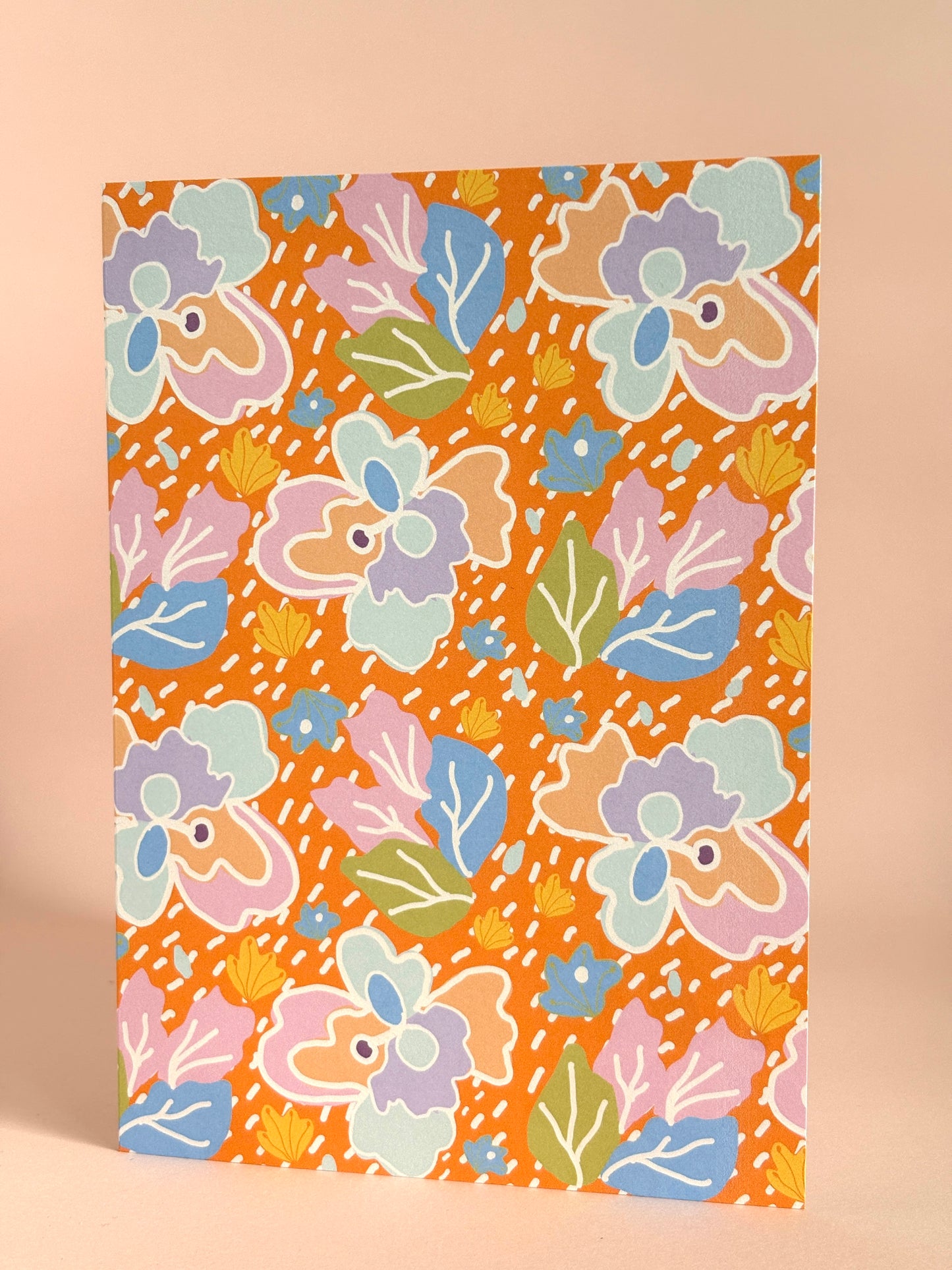 Emergency Card Kit - Retro Floral
