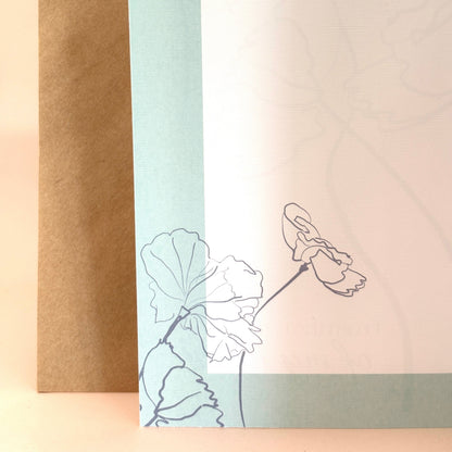 'From the Bottom of My Heart' Greeting Card-  5 x 7"