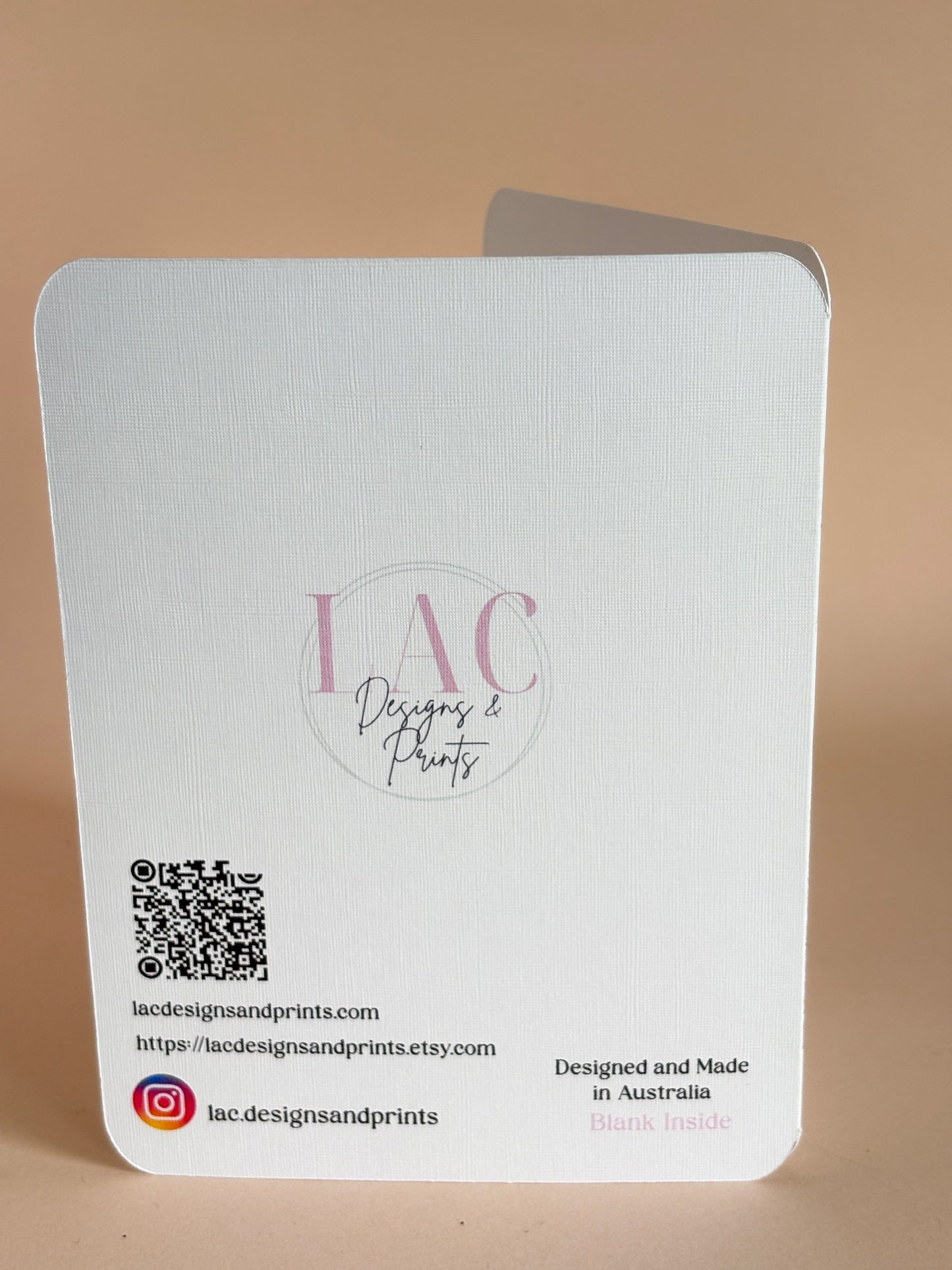 Minimalist Wedding Card