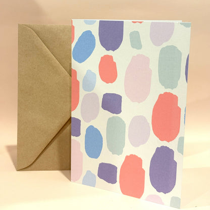 Stone Print - Candy Greeting Card