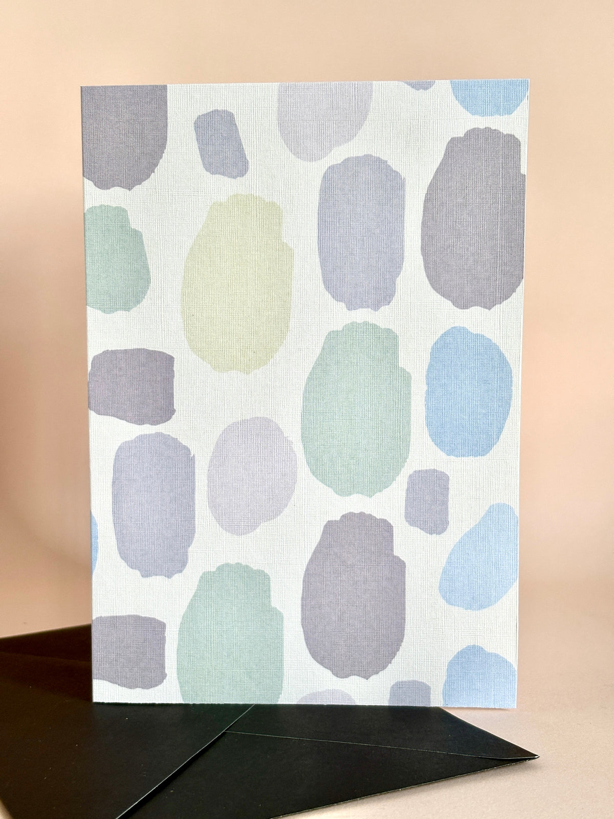 Stone Print - Sea mist Greeting Card